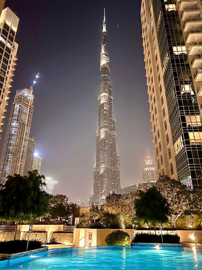 Spectacular Burj & Fountain View - Luxurious 3 Bedrooms & Maids Room - The Residences Дубай Екстериор снимка