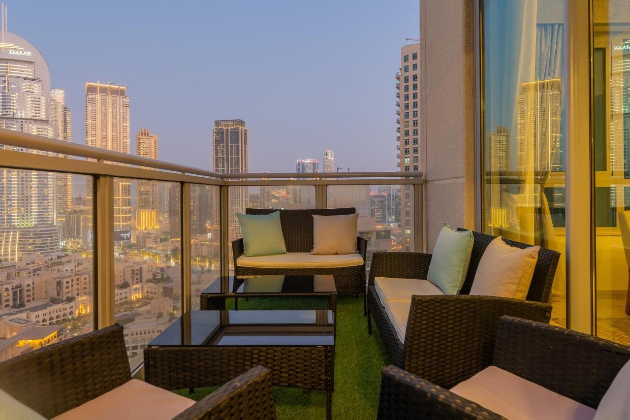 Spectacular Burj & Fountain View - Luxurious 3 Bedrooms & Maids Room - The Residences Дубай Екстериор снимка