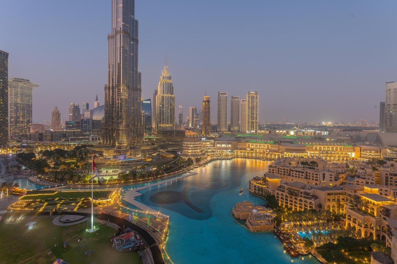 Spectacular Burj & Fountain View - Luxurious 3 Bedrooms & Maids Room - The Residences Дубай Екстериор снимка