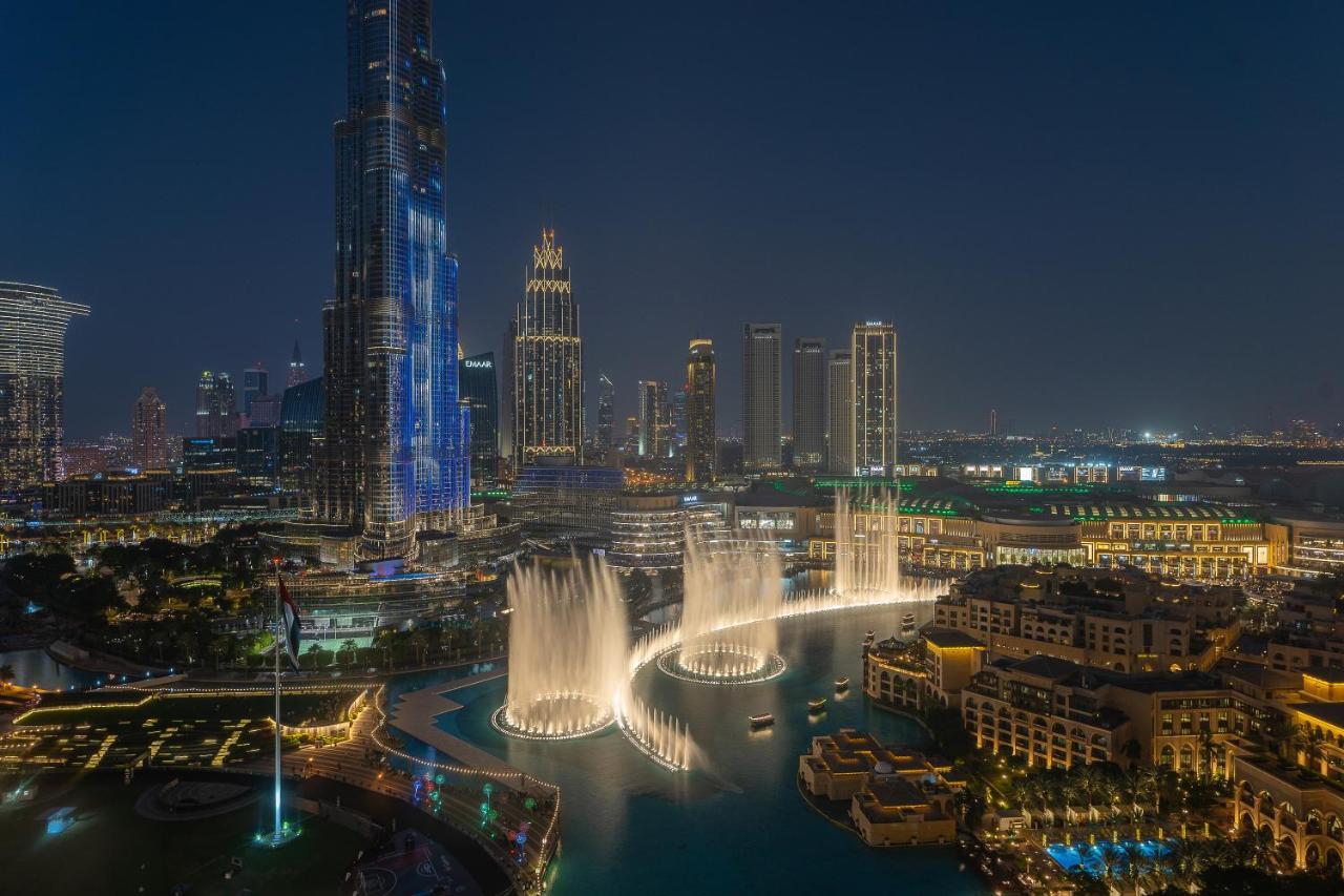 Spectacular Burj & Fountain View - Luxurious 3 Bedrooms & Maids Room - The Residences Дубай Екстериор снимка