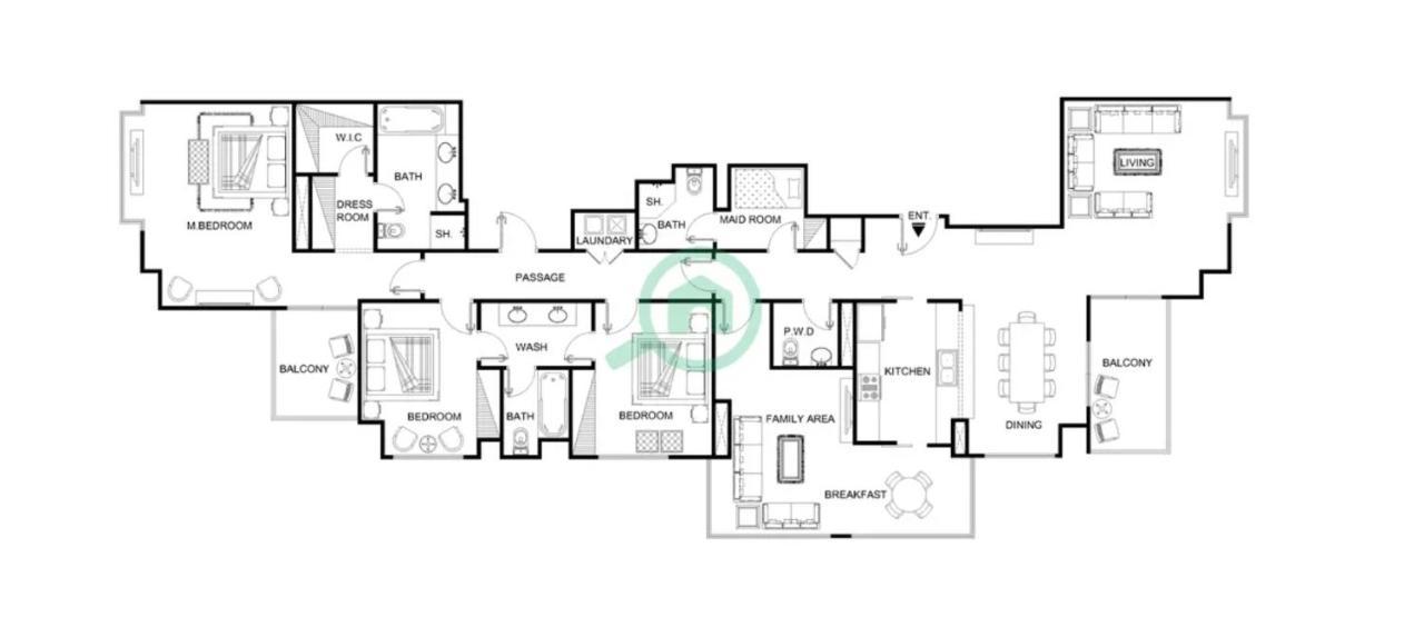 Spectacular Burj & Fountain View - Luxurious 3 Bedrooms & Maids Room - The Residences Дубай Екстериор снимка